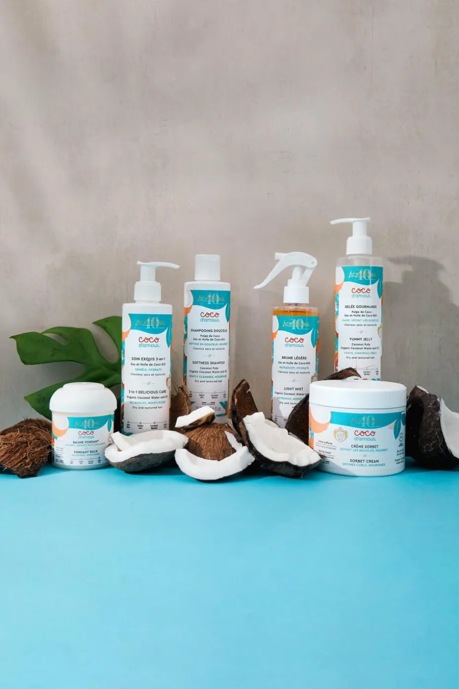 Crème sorbet pour cheveux bouclés Coco D’Amour
