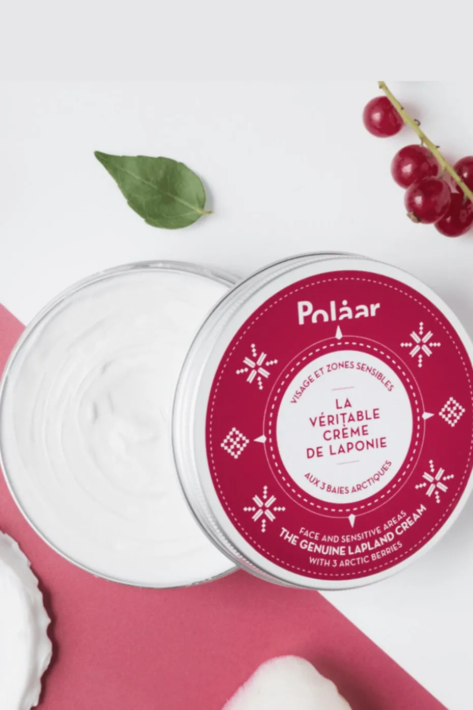 Crème visage & zones sensibles La Véritable Crème de Laponie aux 3 Baies Arctiques