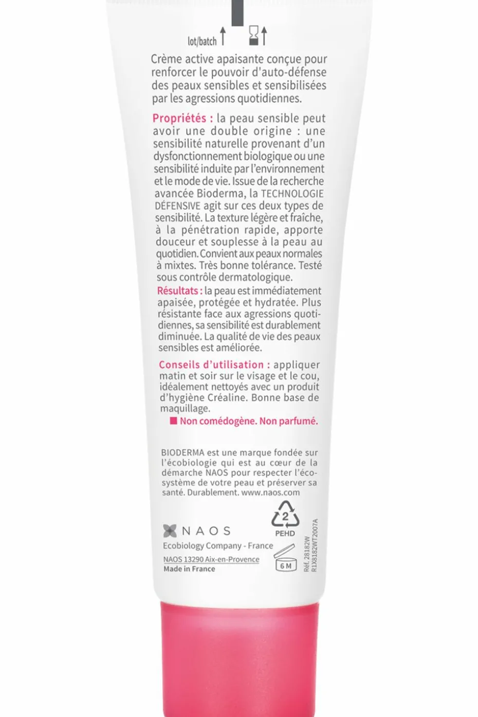 Crème visage défensive Créaline