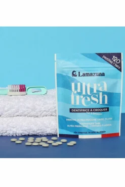 Dentifrice à croquer à la menthe