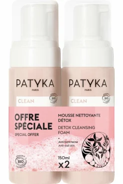 Duo de mousses nettoyantes détox