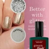 Duo de poudre à effet et paillettes et vernis Green Flash