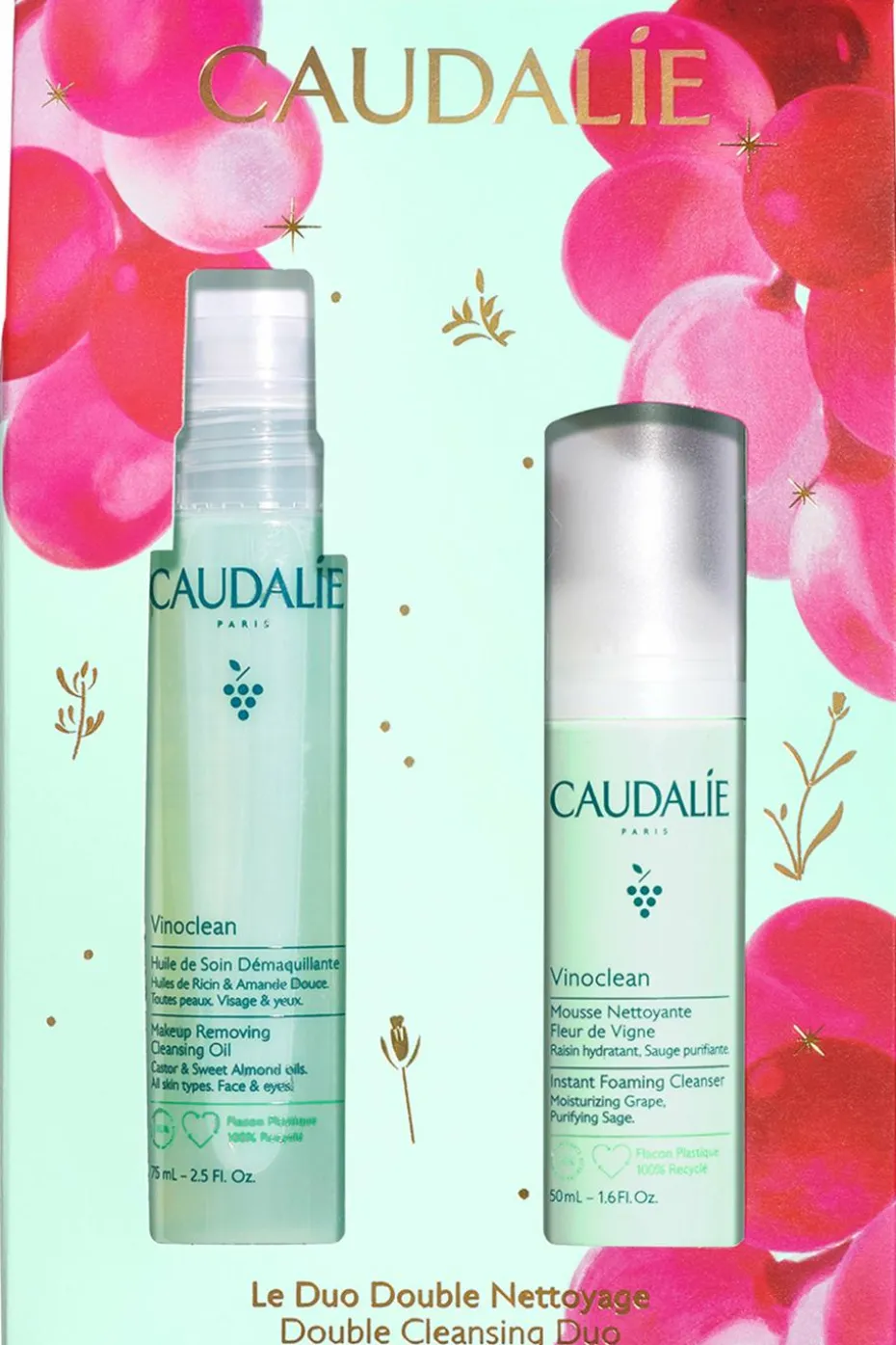 Duo huile & mousse Vinoclean