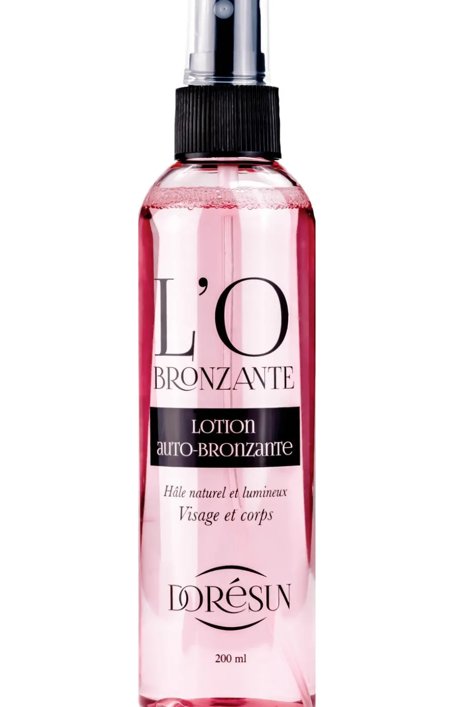 Eau auto-bronzante O bronzante