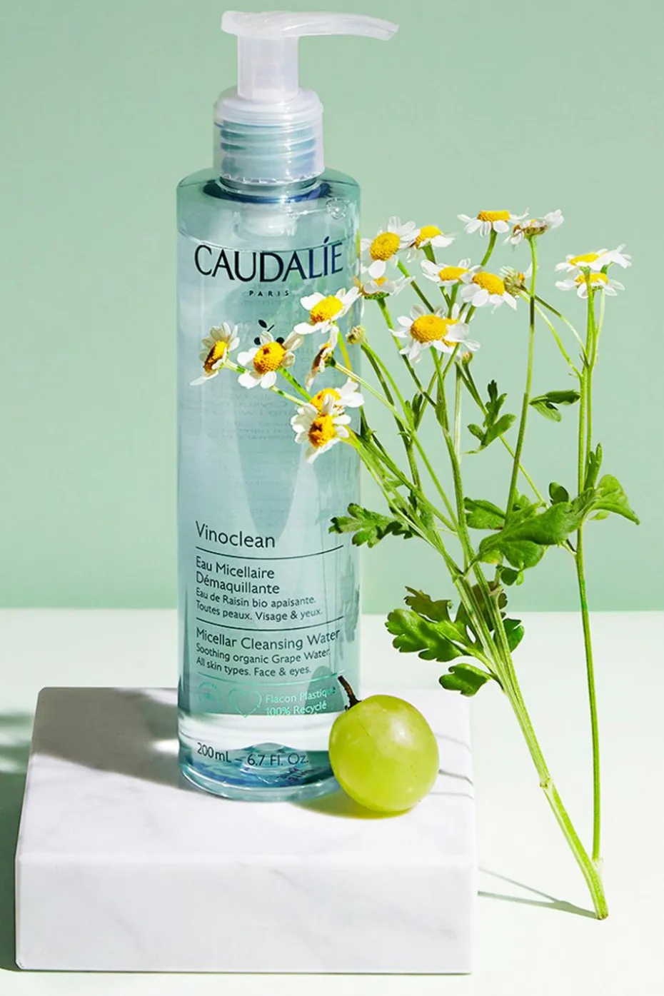 Eau micellaire démaquillante Vinoclean