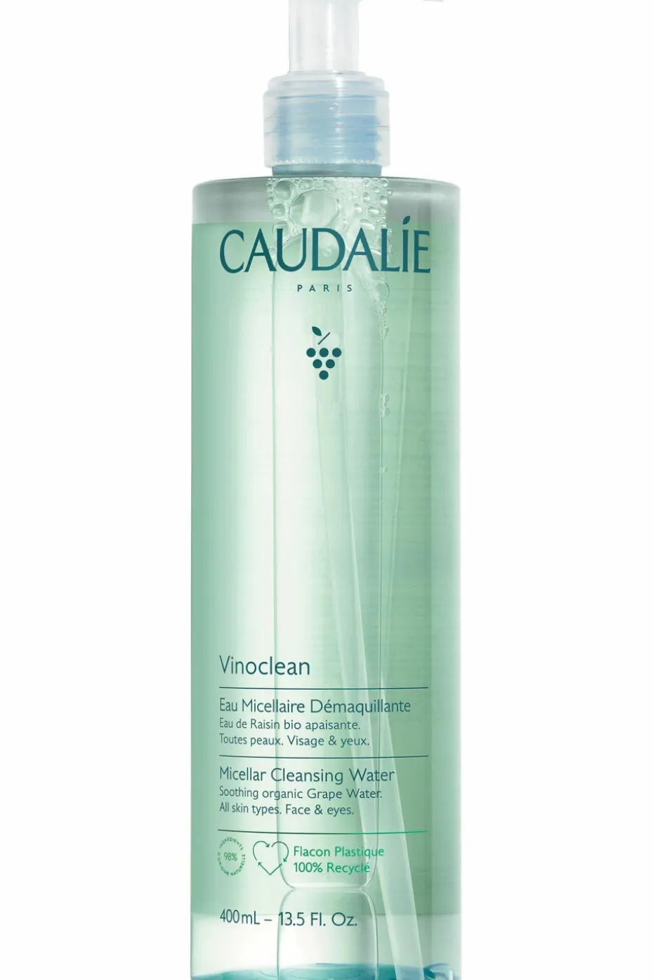 Eau micellaire démaquillante Vinoclean
