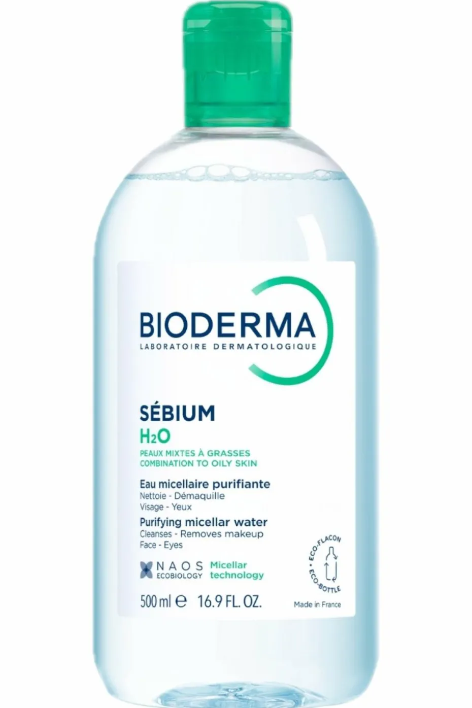 Eau Micellaire nettoyante purifiante Sébium H20