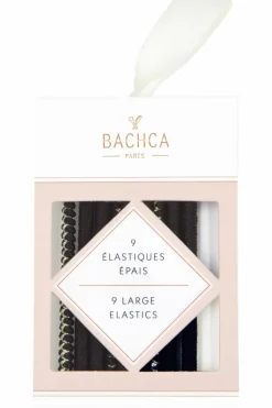 Elastiques Epais Noirs x9