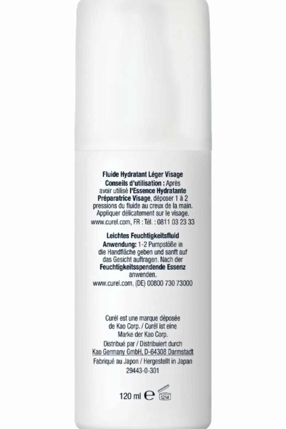 Fluide hydratant léger