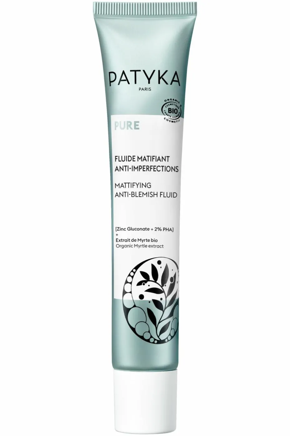 Fluide matifiant anti-imperfections