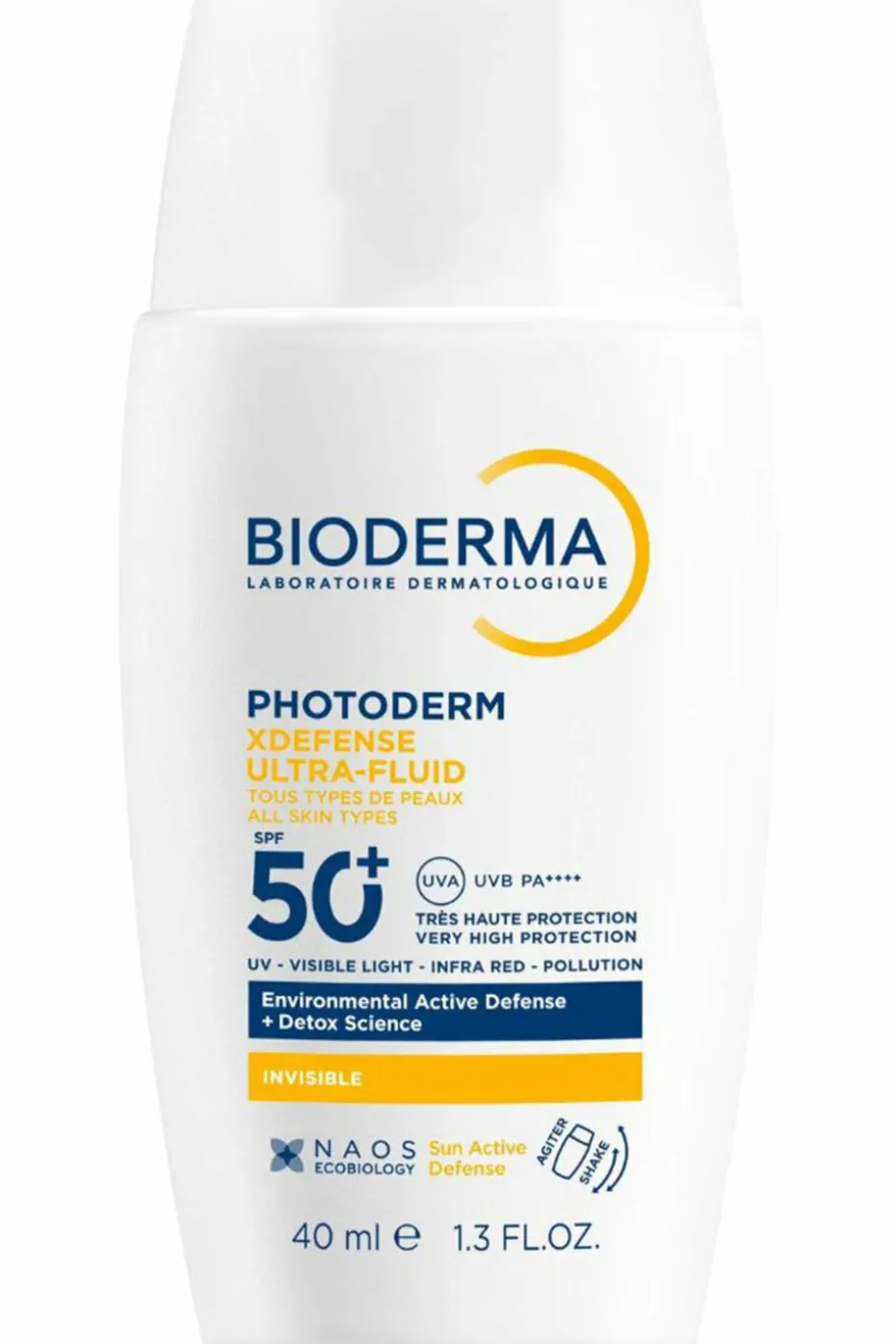 Fluide visage non teinté Photoderm Xdefense SPF50+