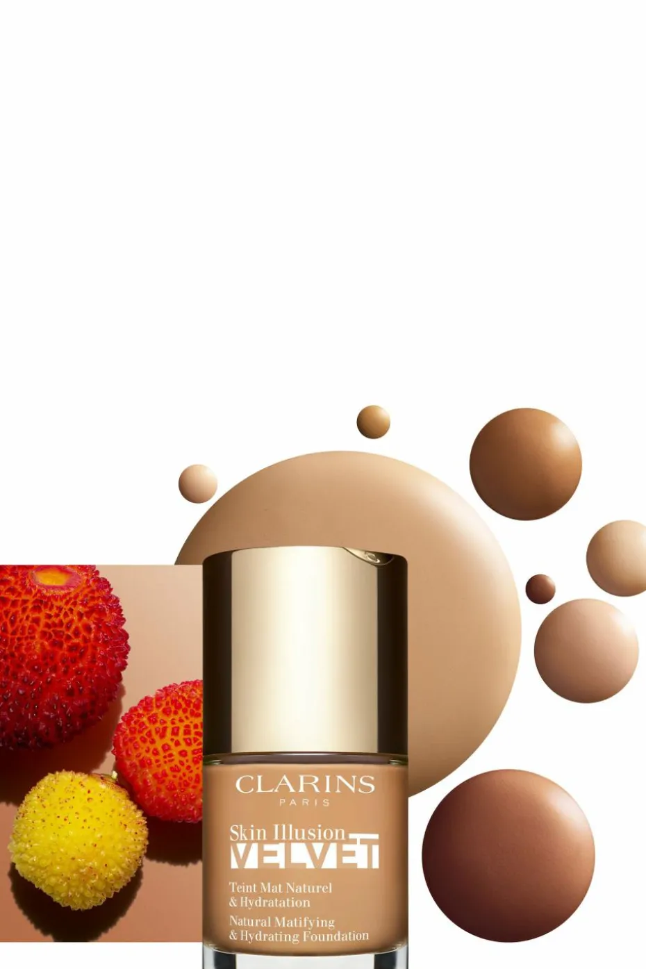 Fond de teint effet mat naturel & hydratation Skin Illusion Velvet