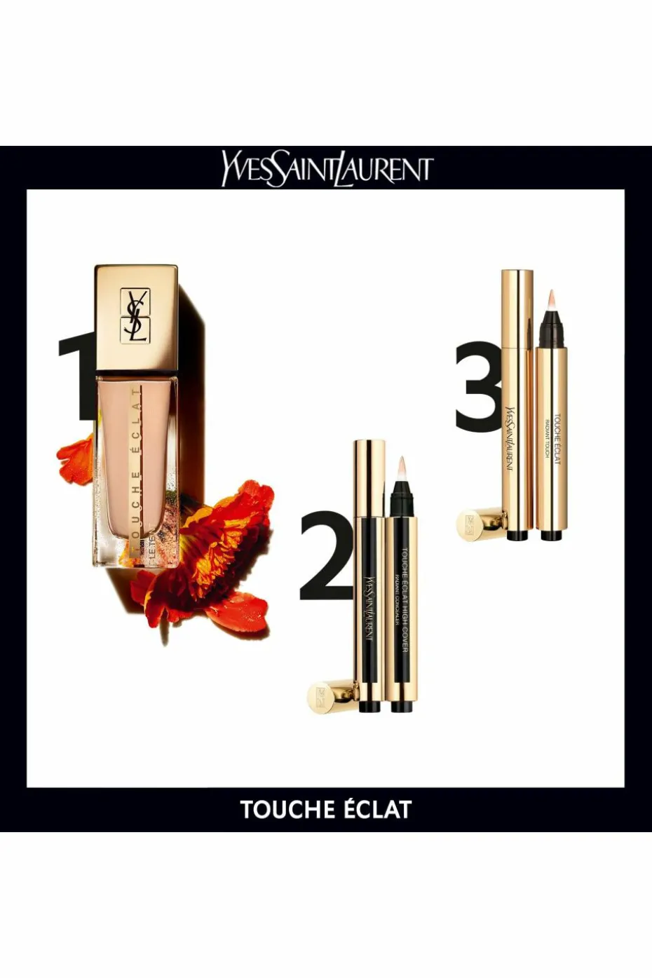 Fond de teint fluide Touche Éclat