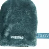 Gant démaquillant ultra doux pour peaux sèches gris