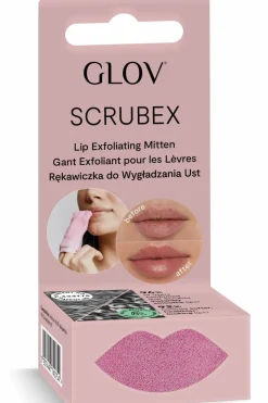 Gant exfoliant pour les lèvres Scrubex rose