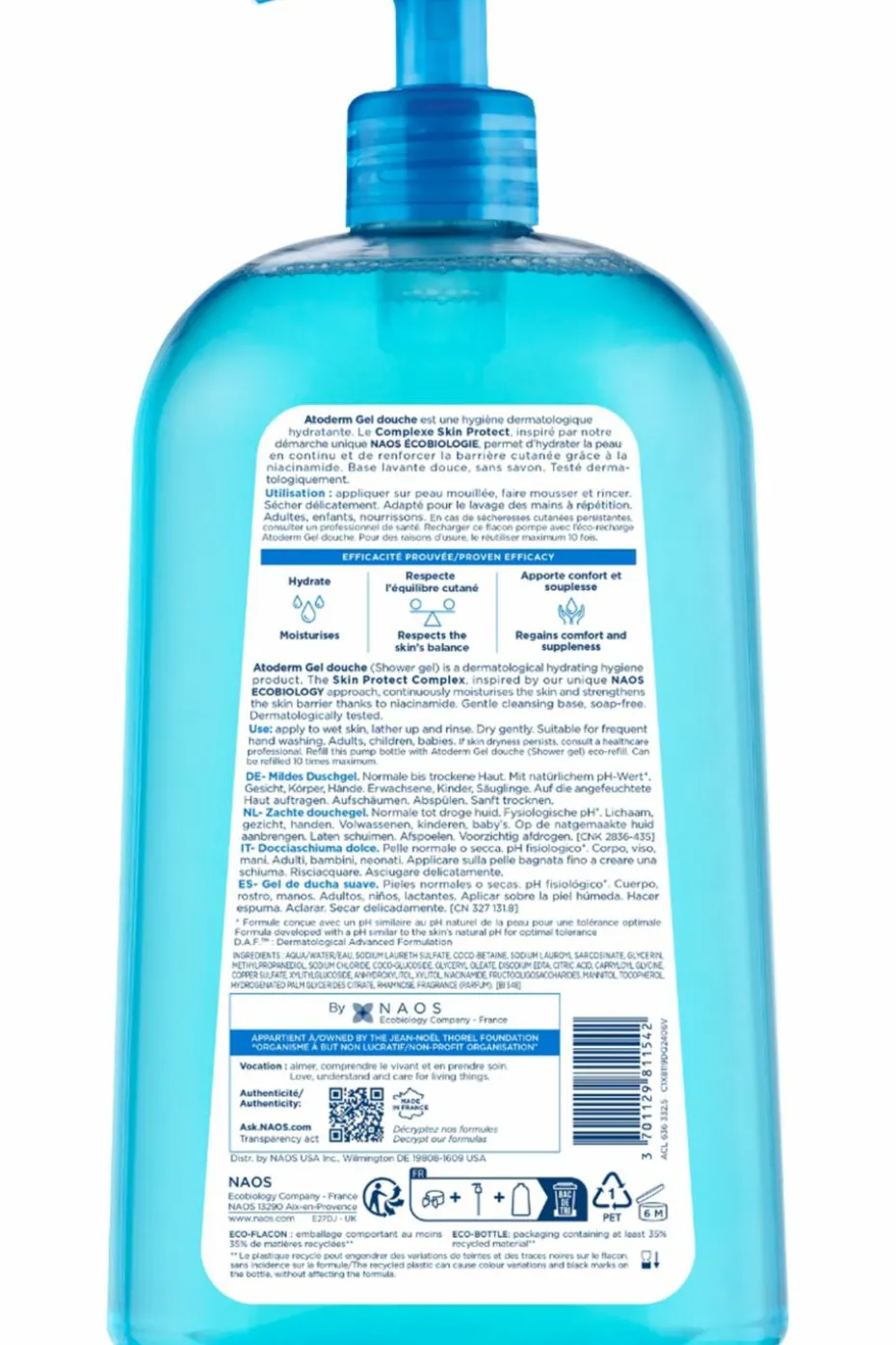 Gel douche Atoderm