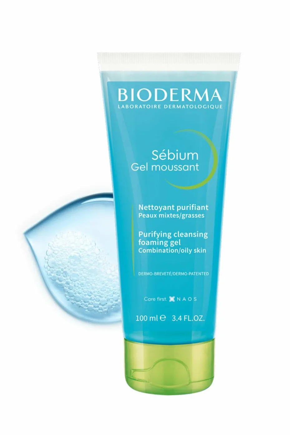 Gel moussant nettoyant purifiant Sébium