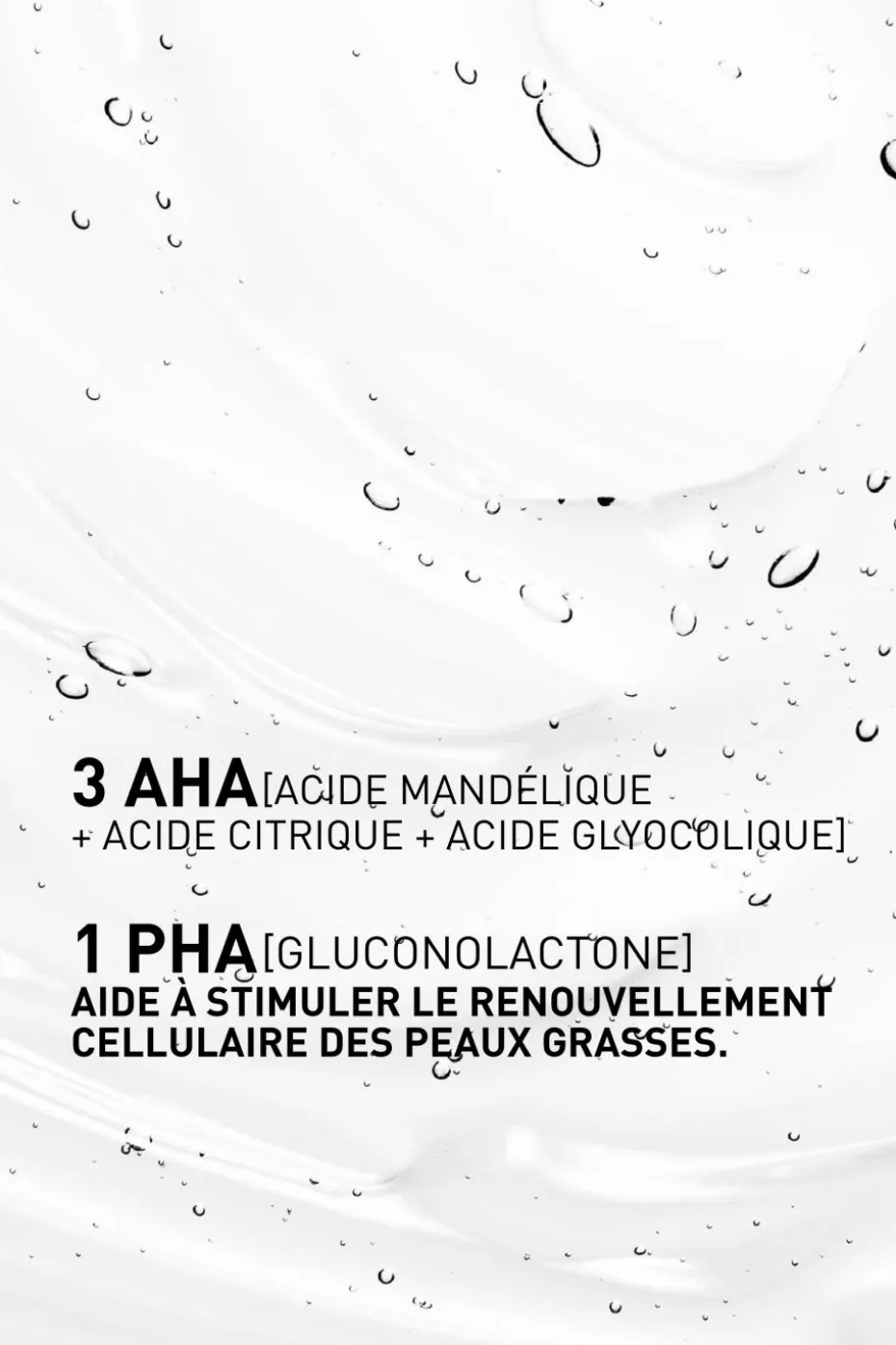 Gel nettoyant aux AHA