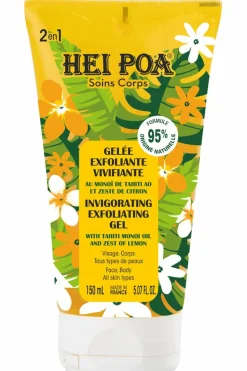 Gelée de douche exfoliante & vivifiante au Monoï