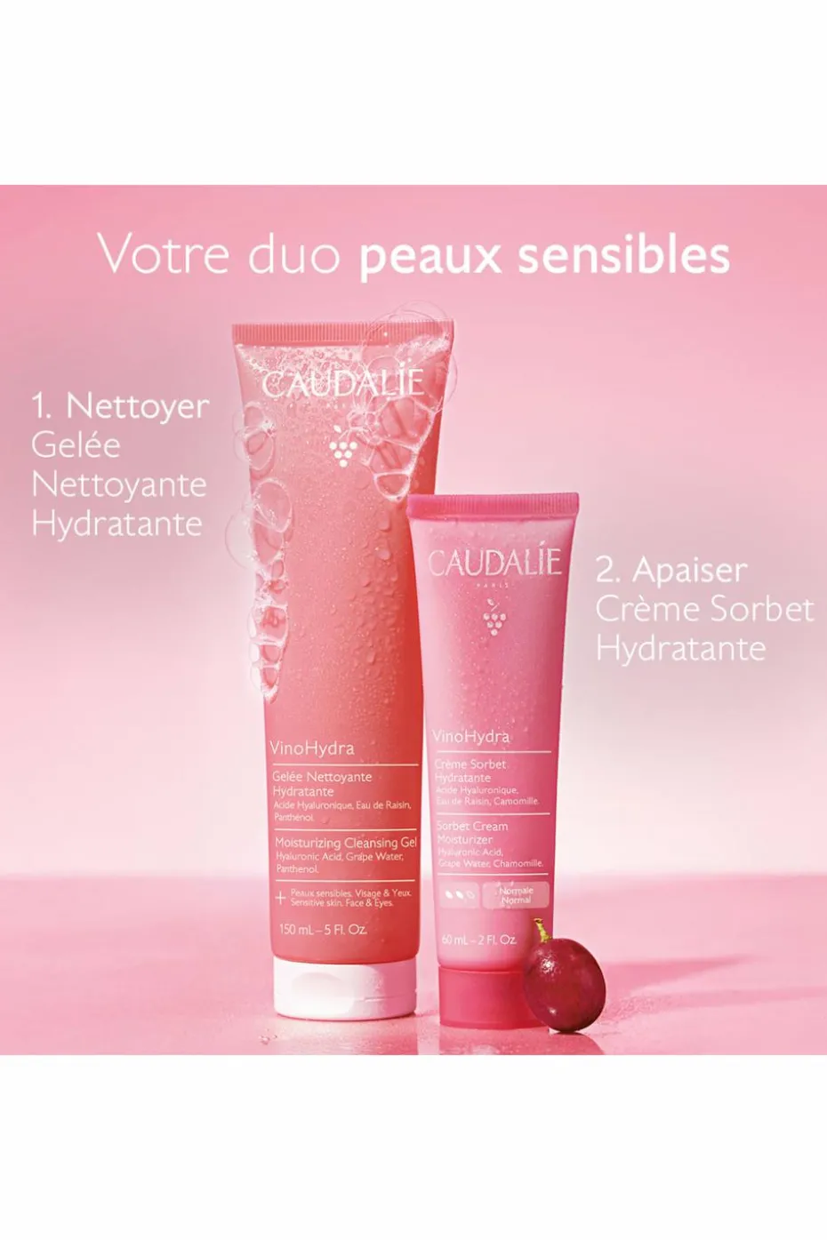 Gelée Nettoyante VinoHydra