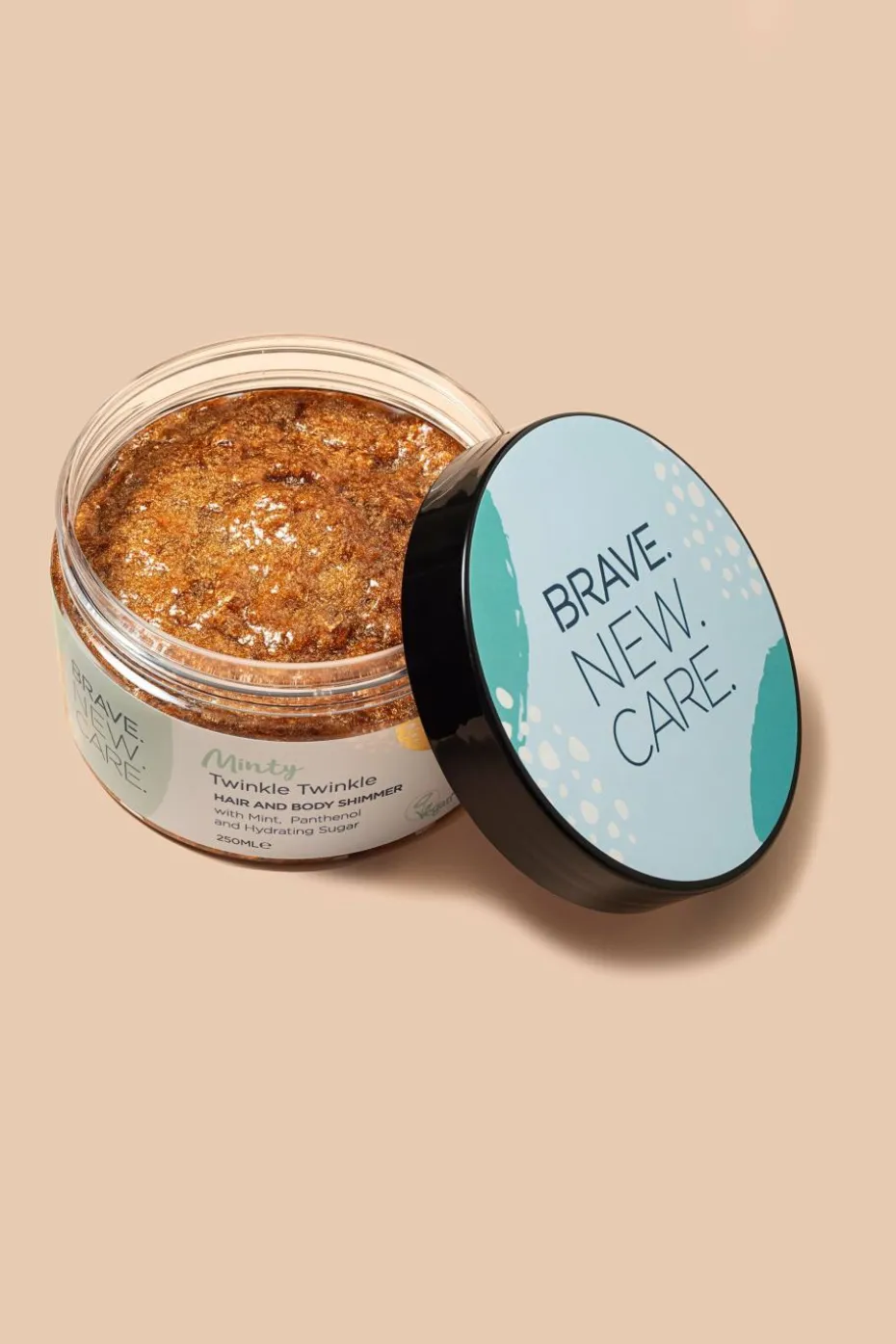 Gelée pailletée corps et cheveux
