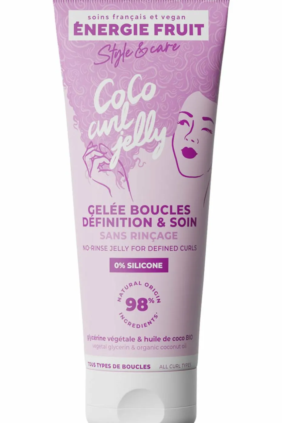 Gelée soin et définition cheveux bouclés Coco