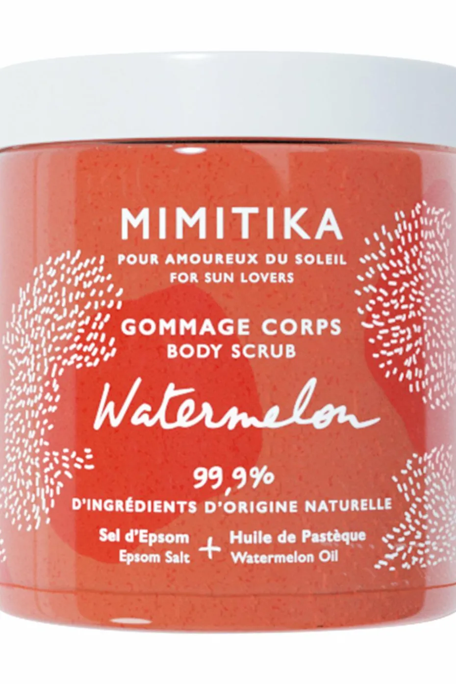 Gommage corps pastèque