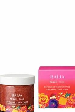 Gommage visage fraise