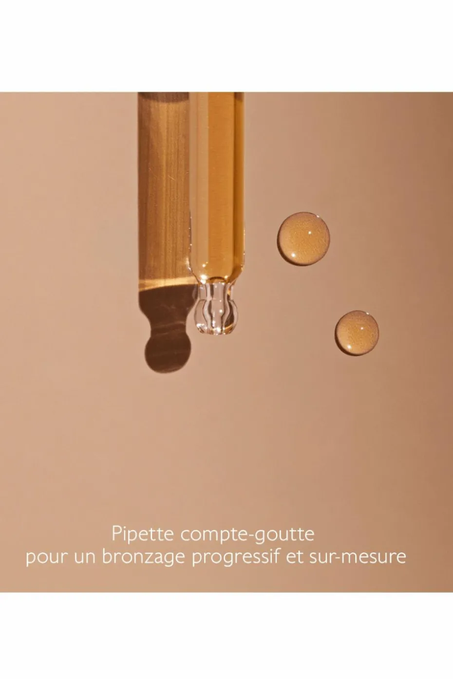 Gouttes solaires autobronzantes