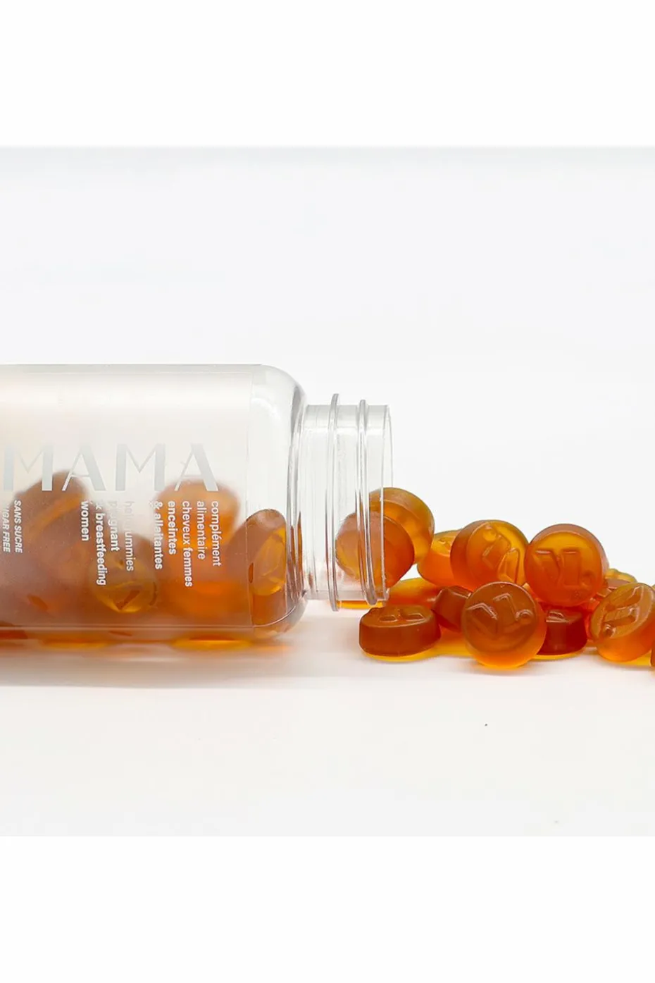 Gummies sans sucre pousses de cheveux femmes enceintes & allaitantes Mama
