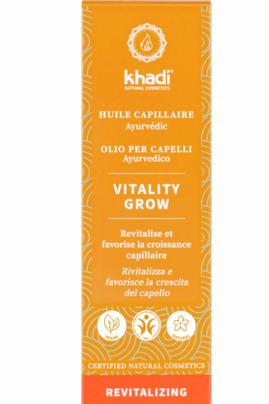 Huile capillaire renforcement cheveux Vitality Grow