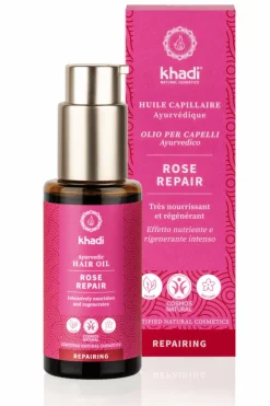Huile capillaire régénérante et réparatrice Rose Repair