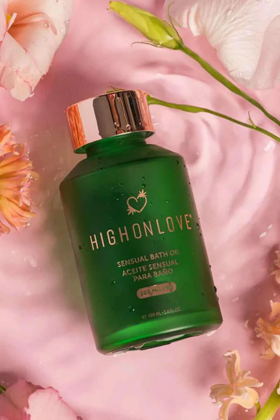 Huile de bain sensuelle CBD