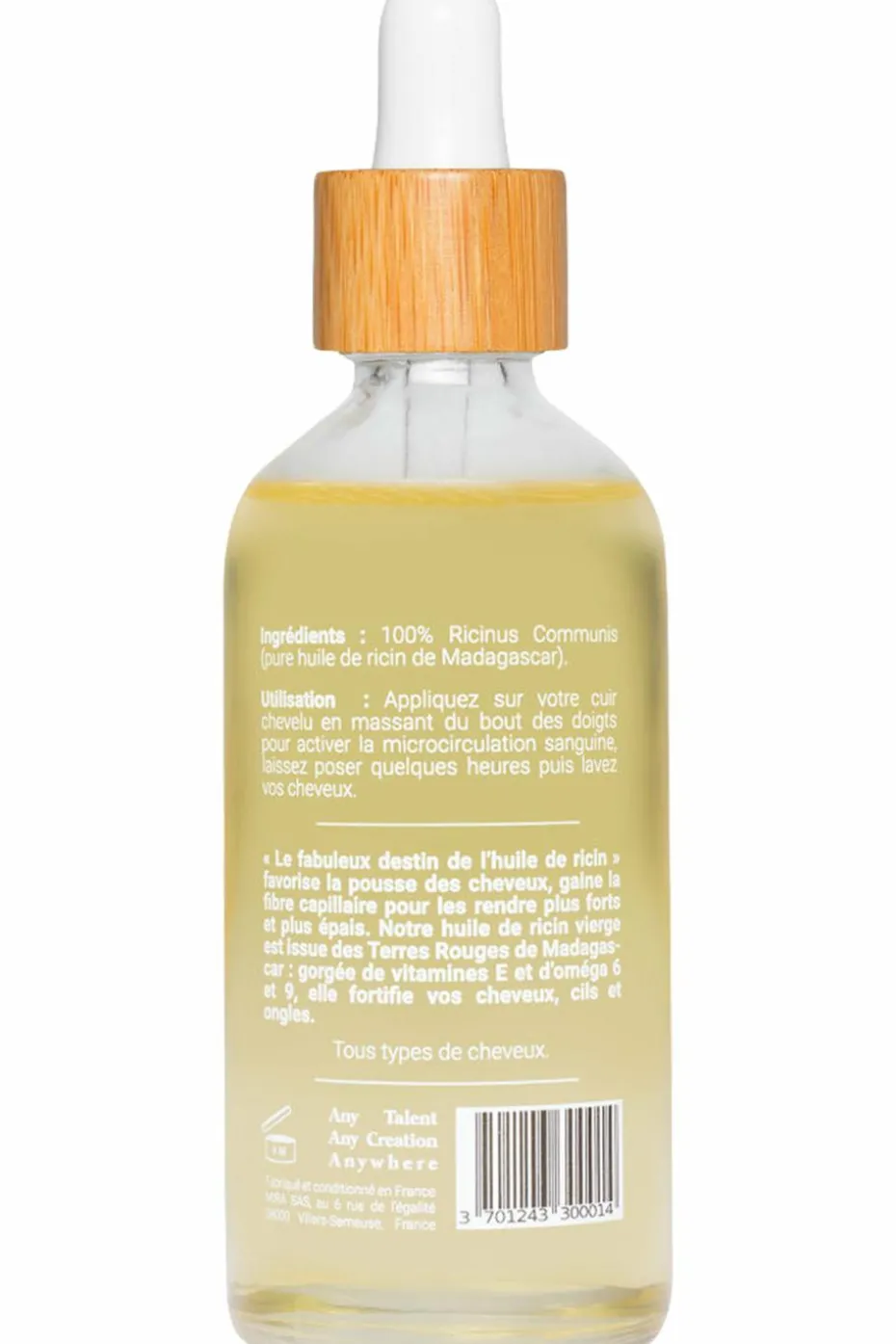 Huile de Ricin pure