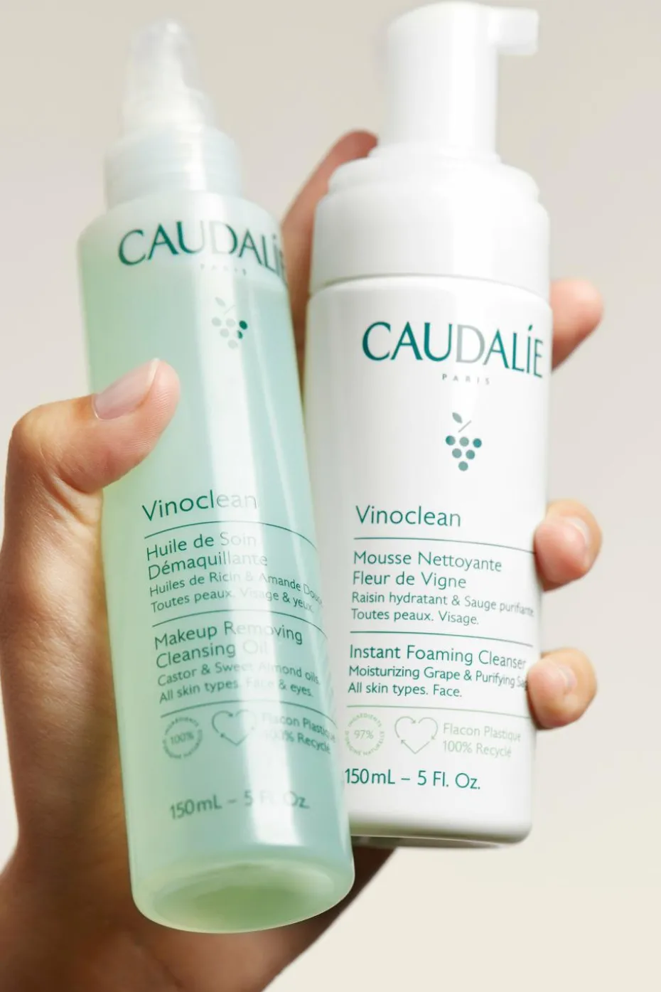 Huile de soin démaquillante Vinoclean