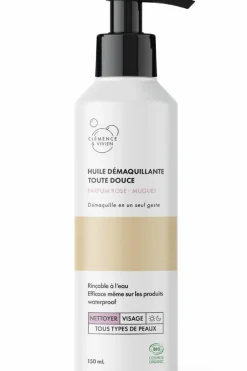Huile démaquillante rinçable rose-muguet