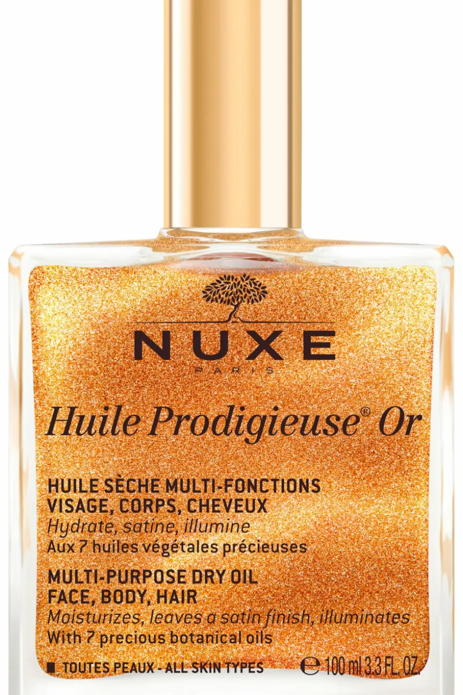 Huile sèche multi-fonctions Huile Prodigieuse® Or
