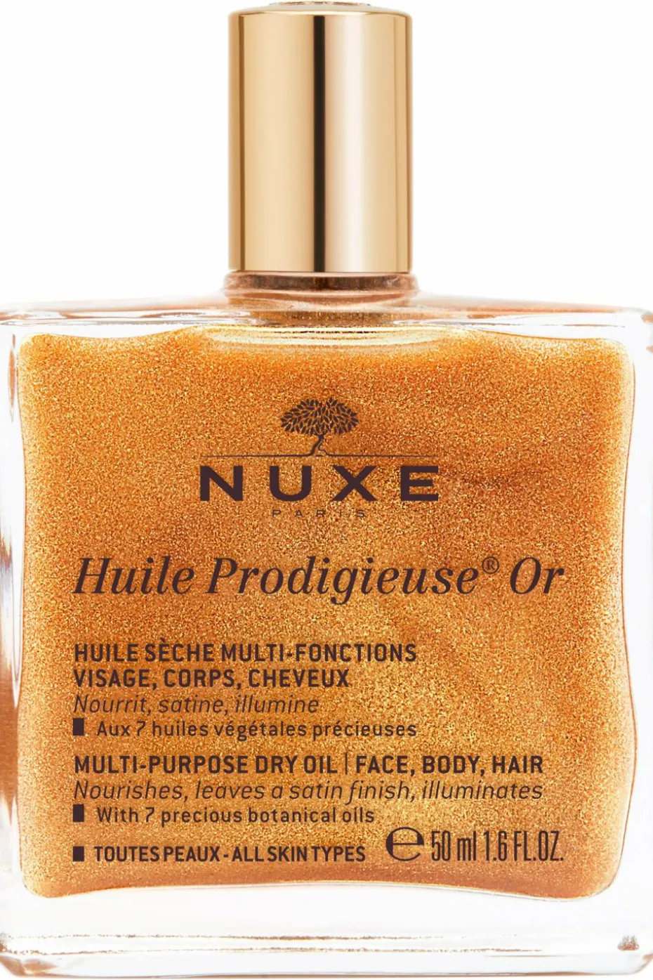 Huile sèche multi-fonctions Huile Prodigieuse® Or