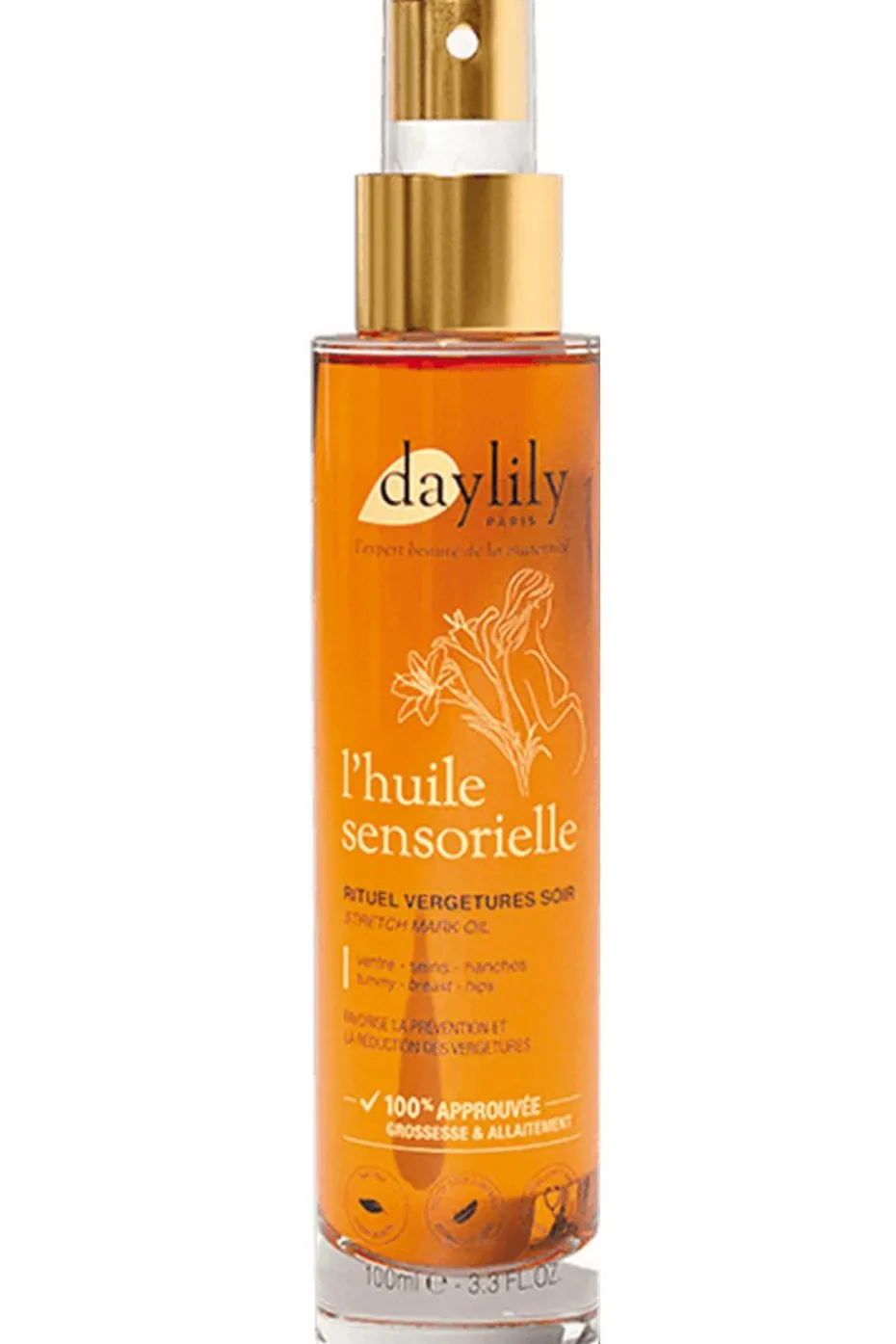 Huile Sensorielle Rituel Vergetures soir