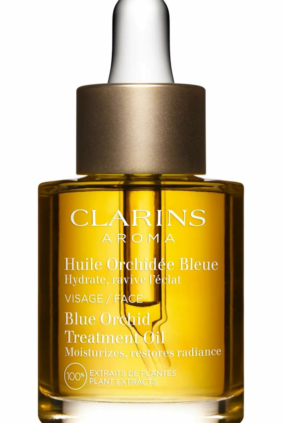 Huile visage hydratante Orchidée Bleue