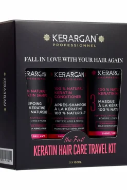 Kit de voyage ultra réparateur à la kératine