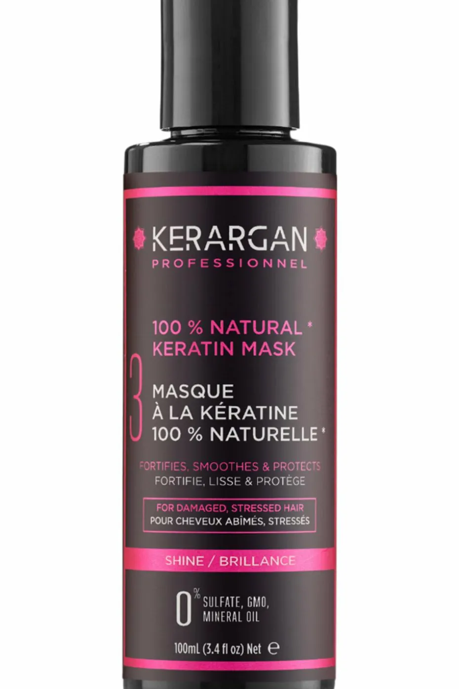 Kit de voyage ultra réparateur à la kératine