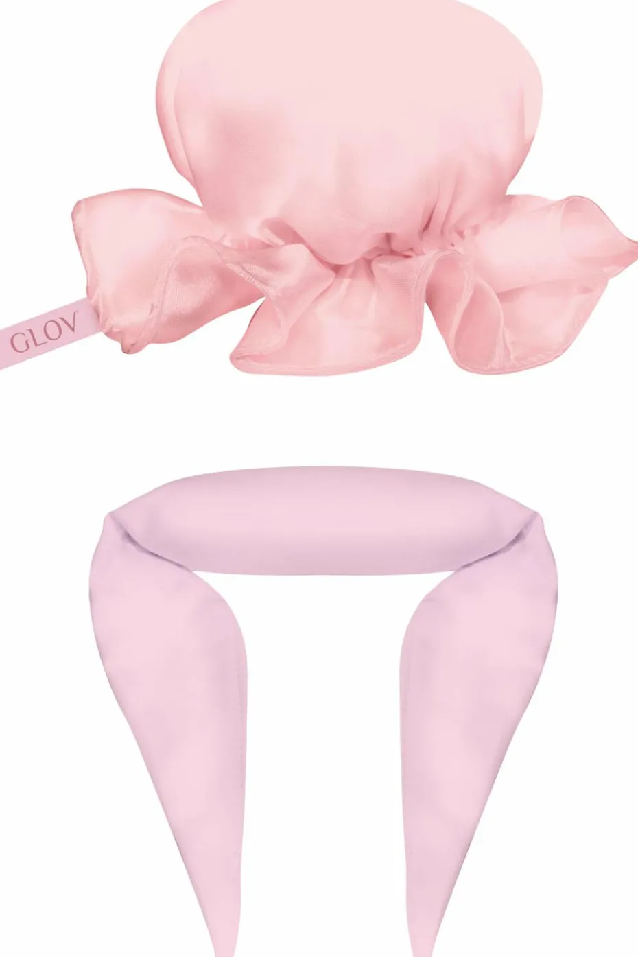 Kit pour boucler les cheveux sans chaleur pendant la nuit Coolcurl™ rose