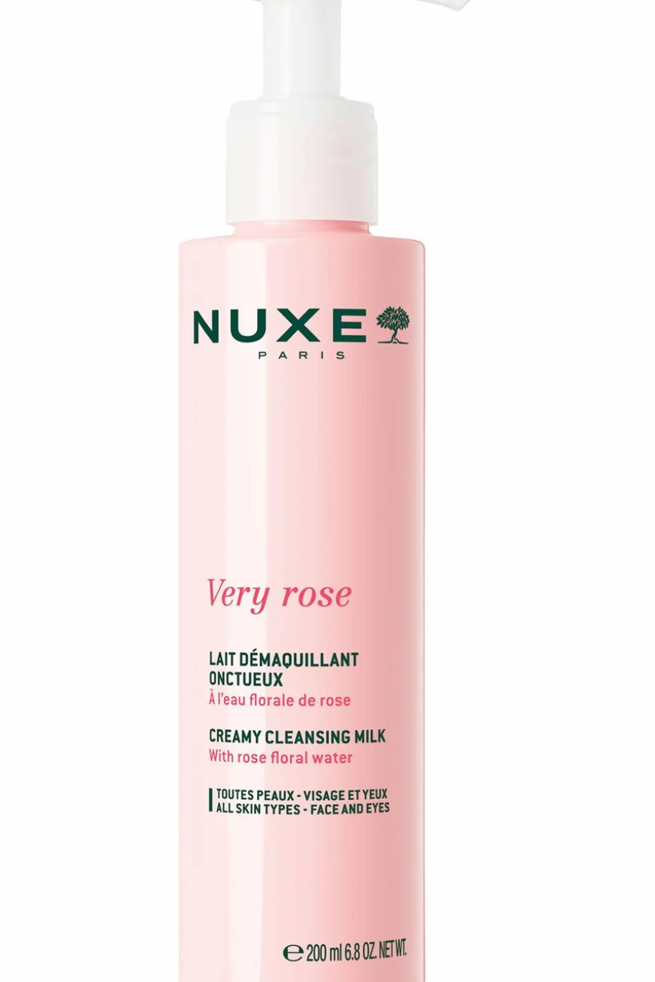 Lait démaquillant onctueux Very Rose