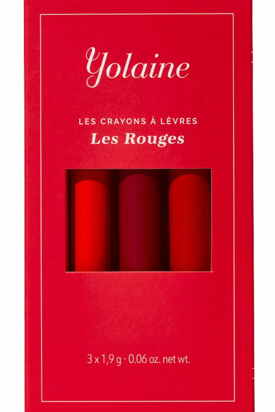 Les crayons à lèvres – Les Rouges