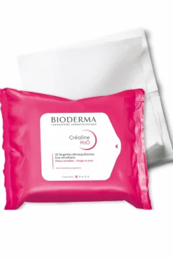 Lingettes démaquillante Créaline H20