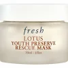 Masque anti-âge exfoliant au Lotus
