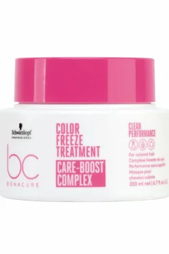 Masque cheveux colorés freeze BC color