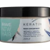 Masque concentré à la kératine pour cheveux indisciplinés