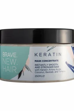 Masque concentré à la kératine pour cheveux indisciplinés